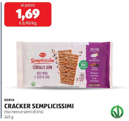 CRACKER SEMPLICISSIMI