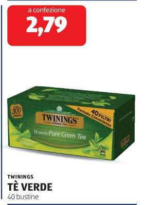 TWININGS TÈ VERDE