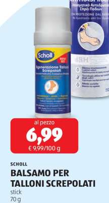 SCHOLL BALSAMO PER TALLONI SCREPOLATI