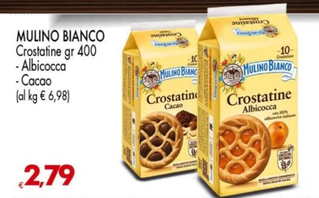 MULINO BIANCO Crostatine gr 400