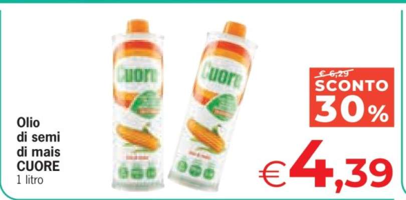 Olio di Semi di Mais Cuore