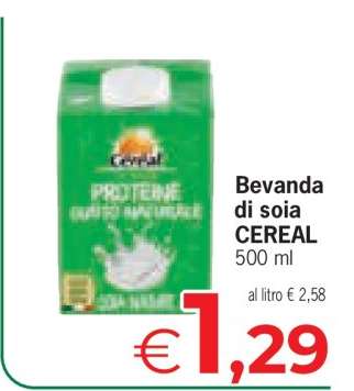 Bevanda di soia CEREAL