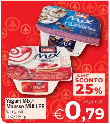 Yogurt Mix/Mousse MULLER