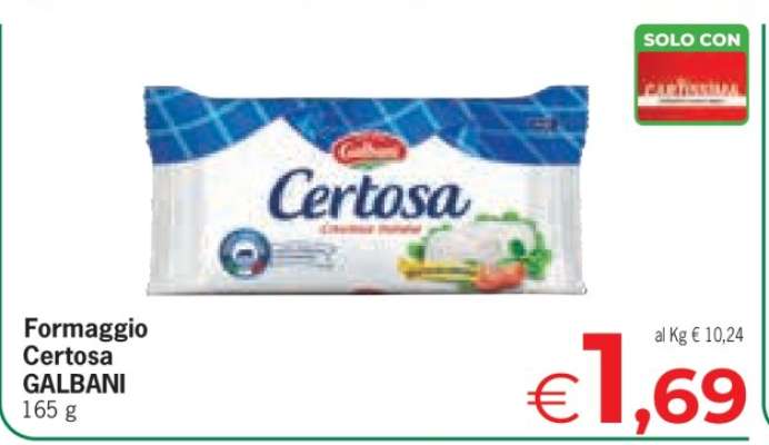 Formaggio Certosa GALBANI