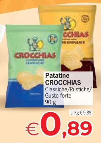 Patatine CROCCHIAS