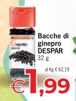Bacche di ginepro DESPAR