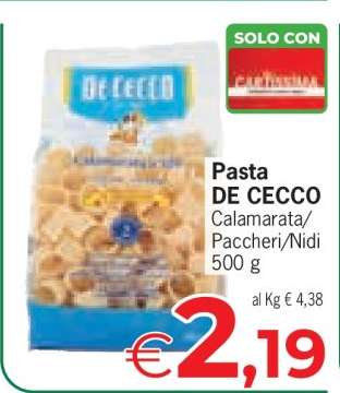 Pasta DE CECCO