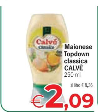 Maionese Topdown classica CALVÈ