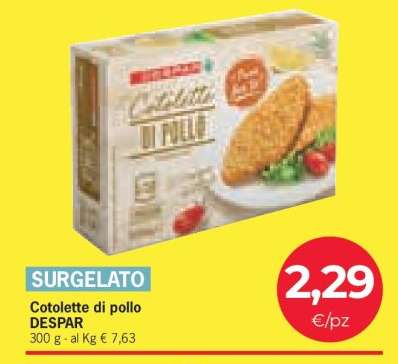 COTOLETTE DI POLLO