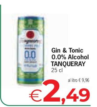 Gin & Tonic 0.0% Alcohol TANQUERAY