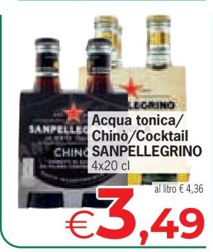 Acqua tonica/Chinò/Cocktail
