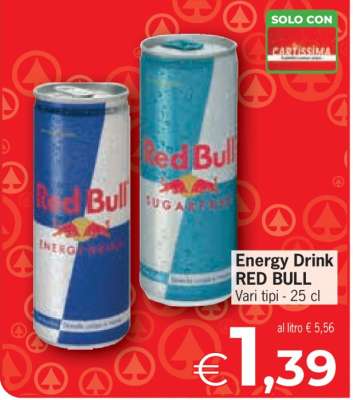 ENERGY DRINK RED BULL