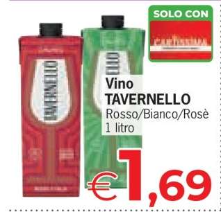 Vino Tavernello
