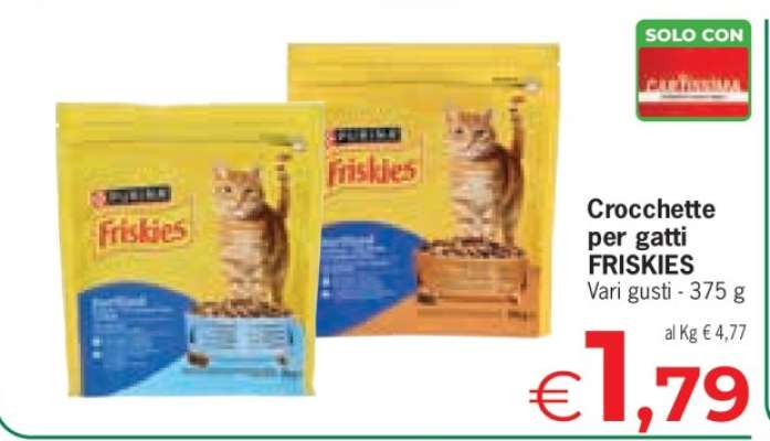 Crocchette per gatti FRISKIES