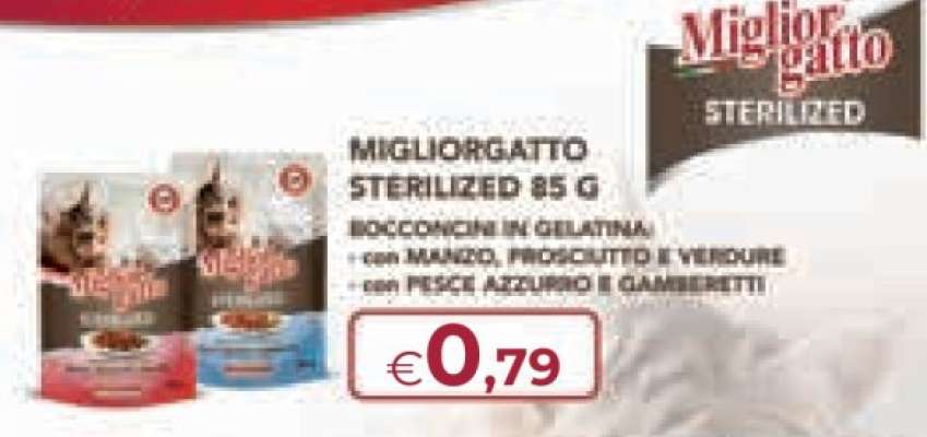 Migliorgatto Sterilized 85 G