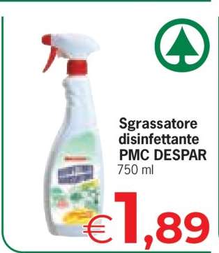 Sgrassatore disinfettante PMC DESPAR