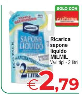 Ricarica sapone liquido MILMIL