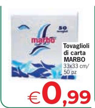 Tovaglioli di carta MARBO