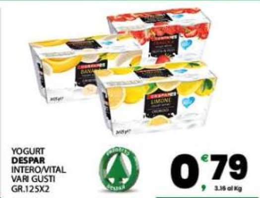 YOGURT DESPAR INTERO/VITAL