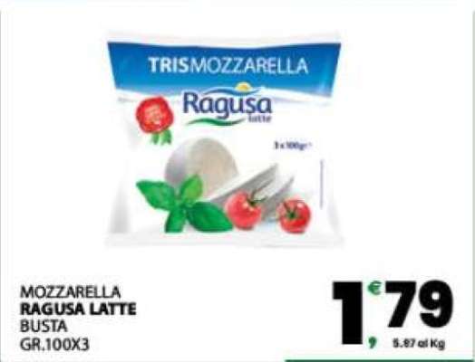 Mozzarella RAGUSA LATTE