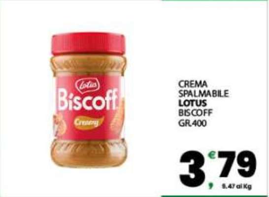 CREMA SPALMABILE LOTUS BISCOFF