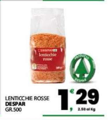 LENTICCHIE ROSSE