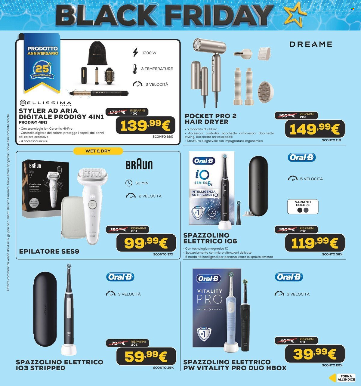 Volantino Euronics - 4/6/2026 - 17/6/2026. Pagina 41