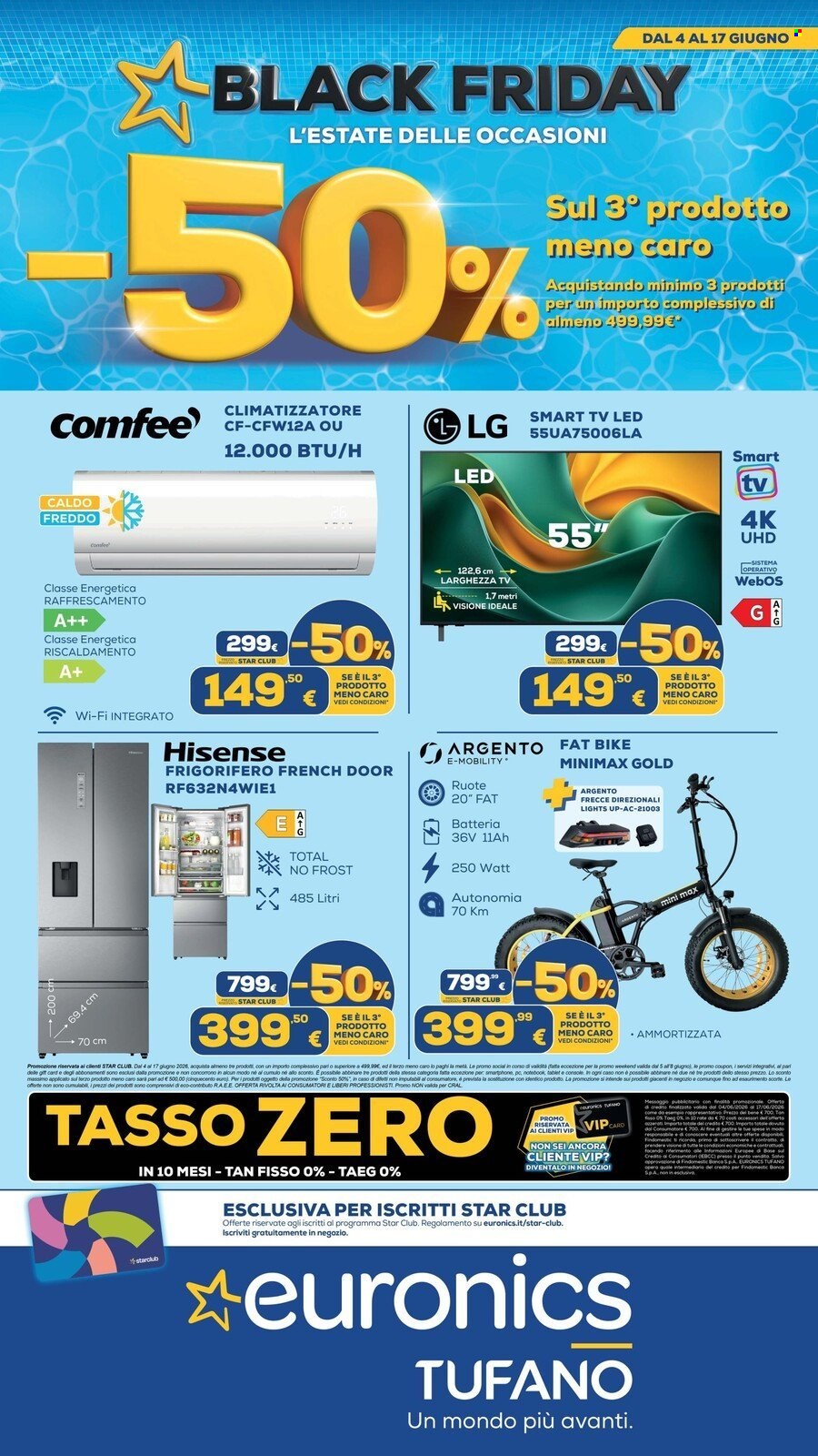 Volantino Euronics - 4/6/2026 - 17/6/2026. Pagina 1