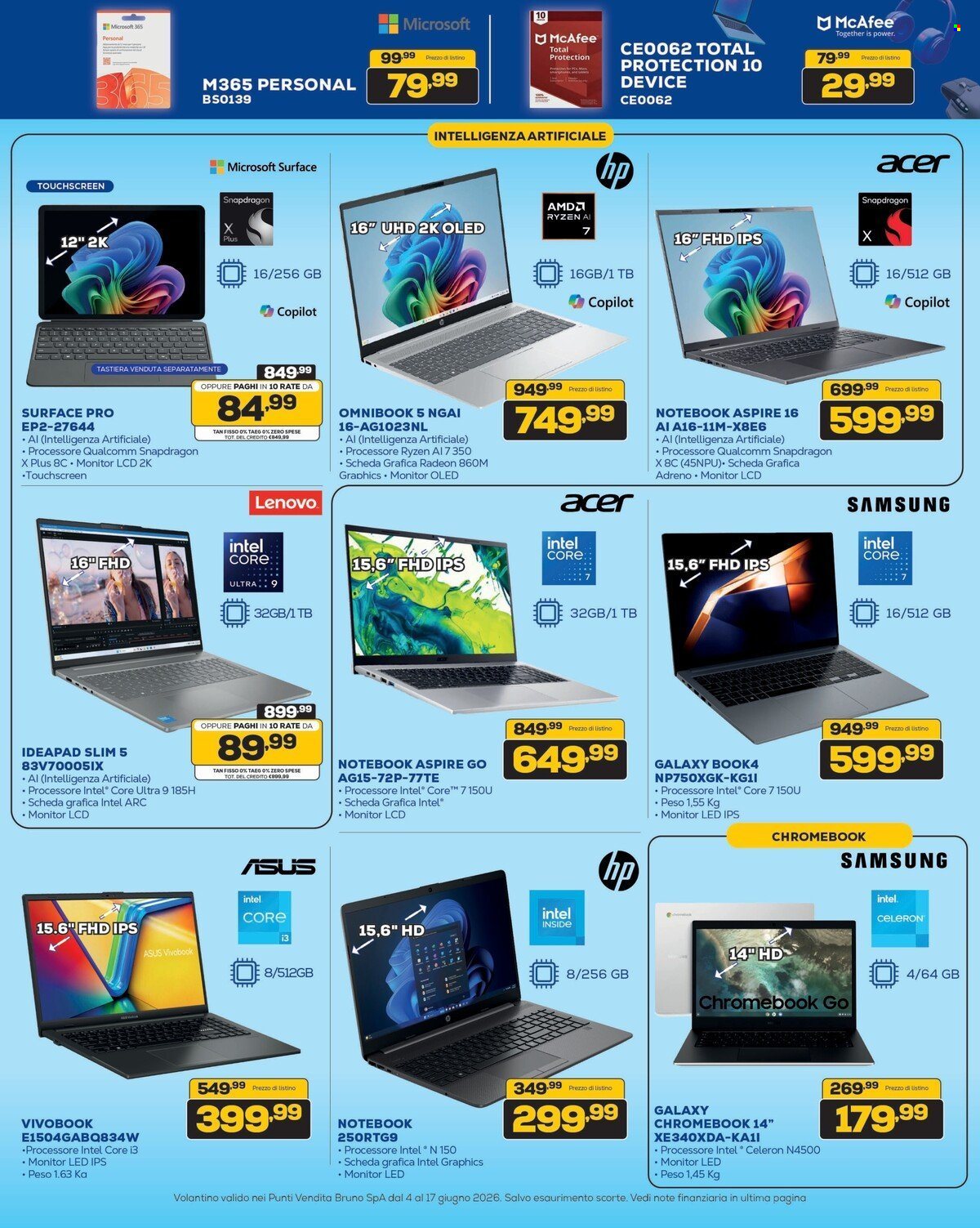 Volantino Euronics - 4/6/2026 - 17/6/2026. Pagina 18