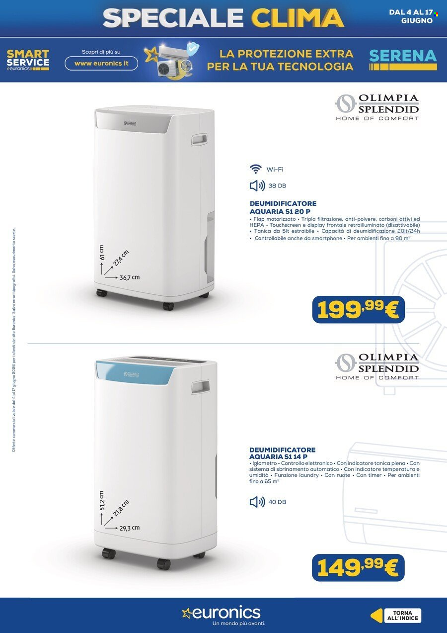Volantino Euronics - 4/6/2026 - 17/6/2026. Pagina 22