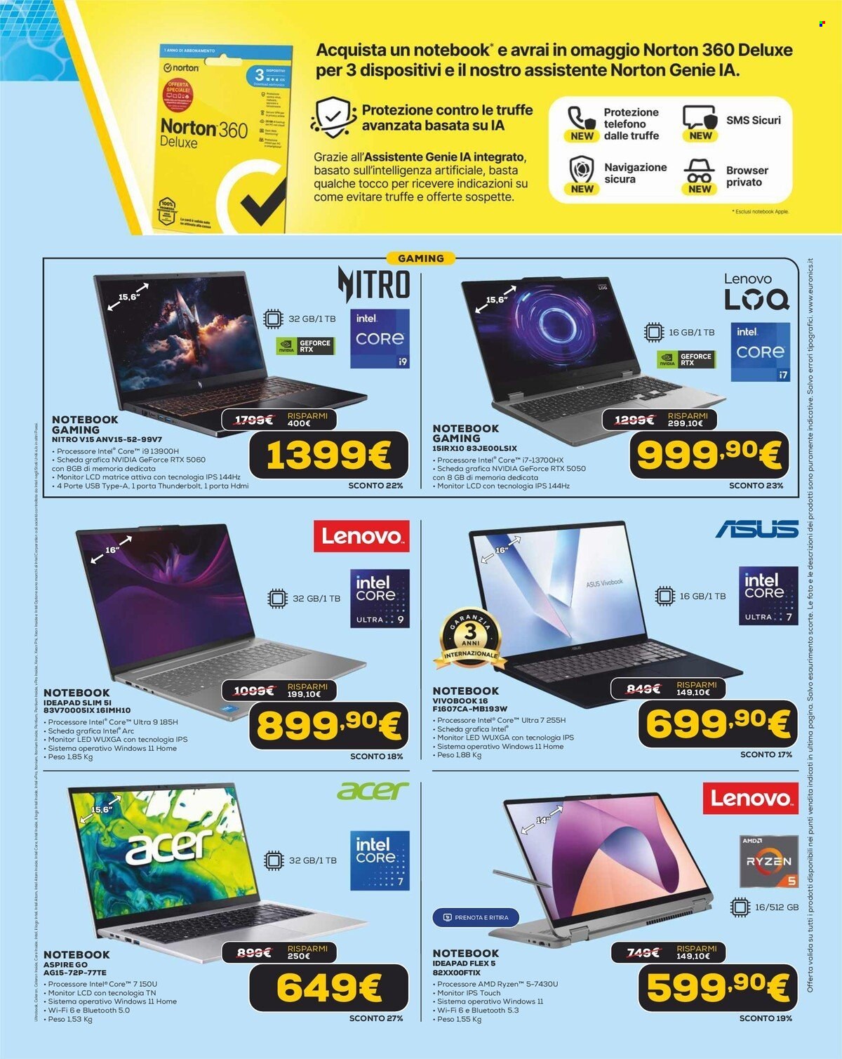 Volantino Euronics - 4/6/2026 - 17/6/2026. Pagina 5
