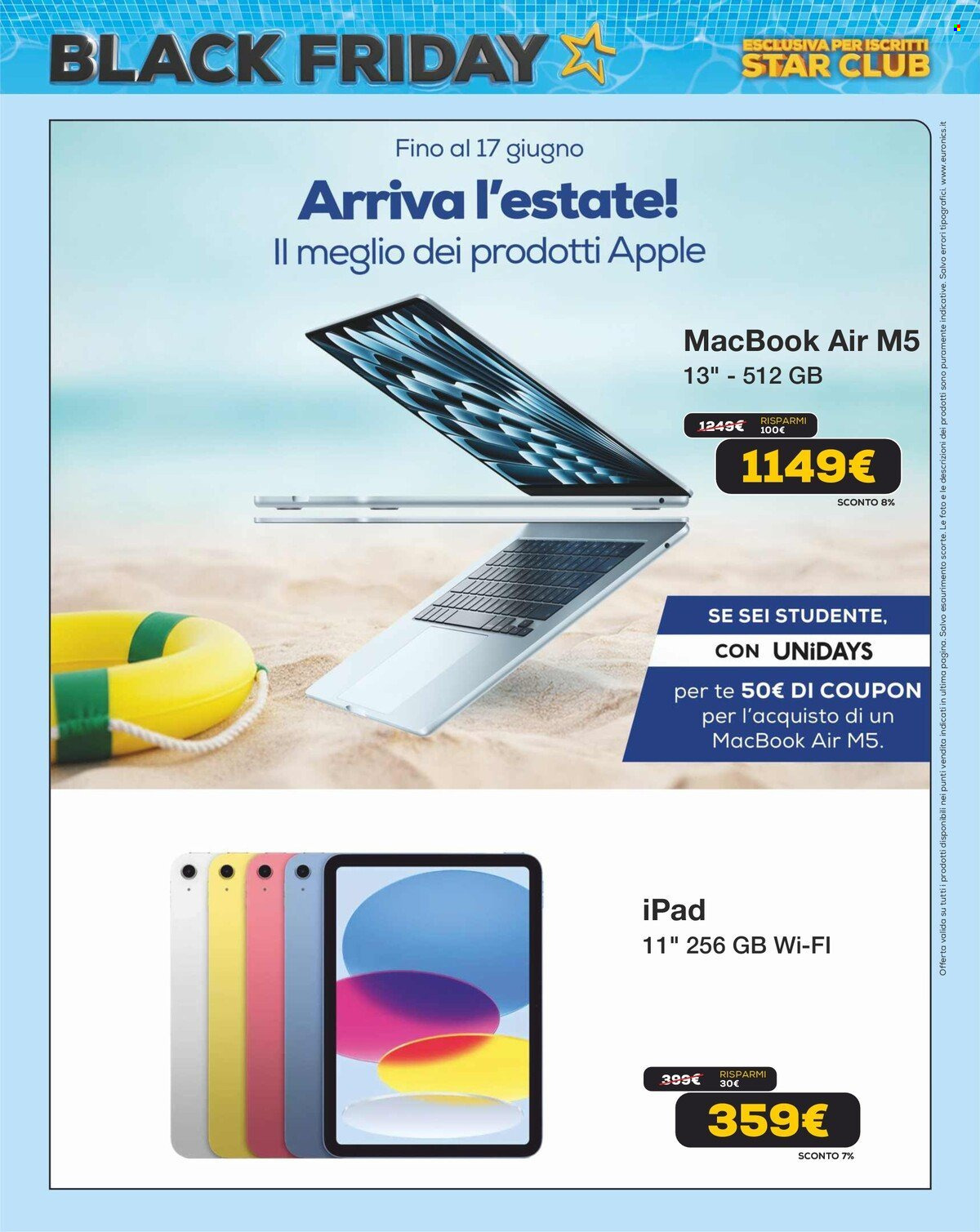 Volantino Euronics - 4/6/2026 - 17/6/2026. Pagina 9