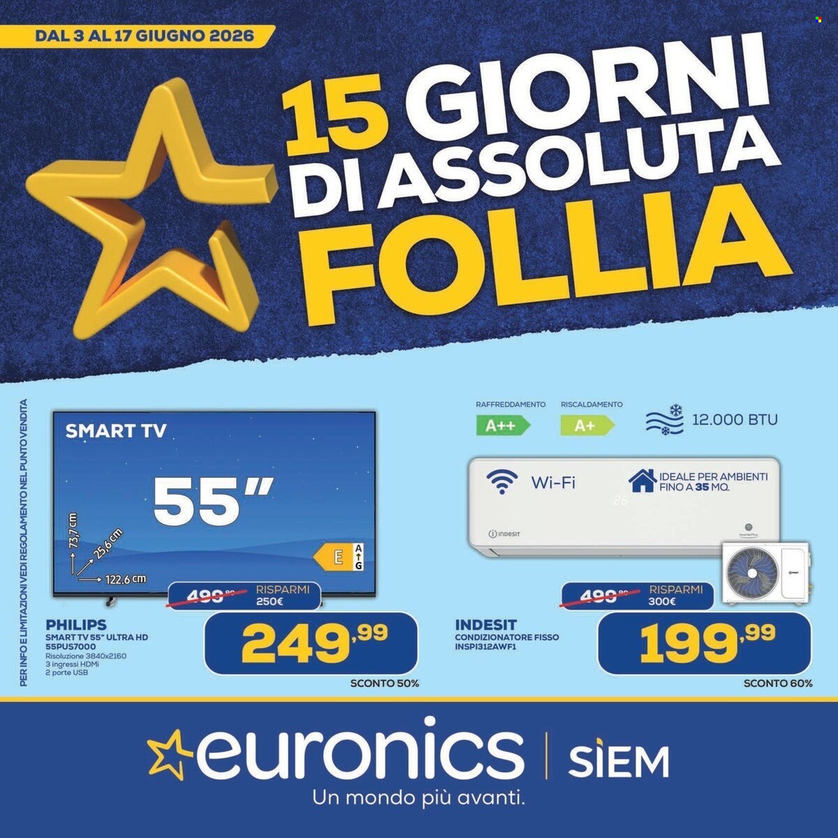 Leták Euronics - 3.6.2026 - 17.6.2026. Strana 1