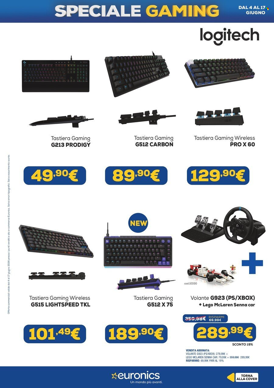Volantino Euronics - 4/6/2026 - 17/6/2026. Pagina 13
