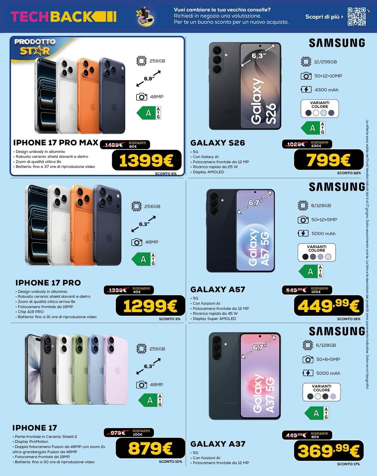 Volantino Euronics - 4/6/2026 - 18/6/2026. Pagina 5