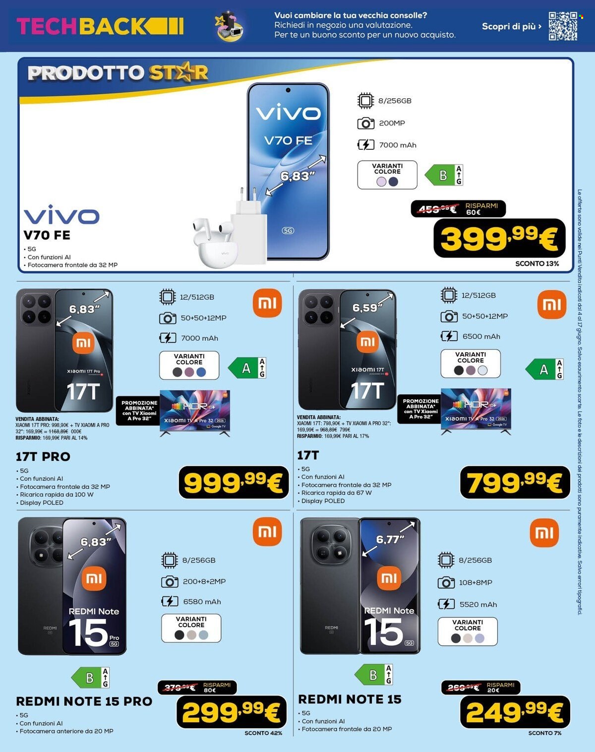 Volantino Euronics - 4/6/2026 - 18/6/2026. Pagina 7