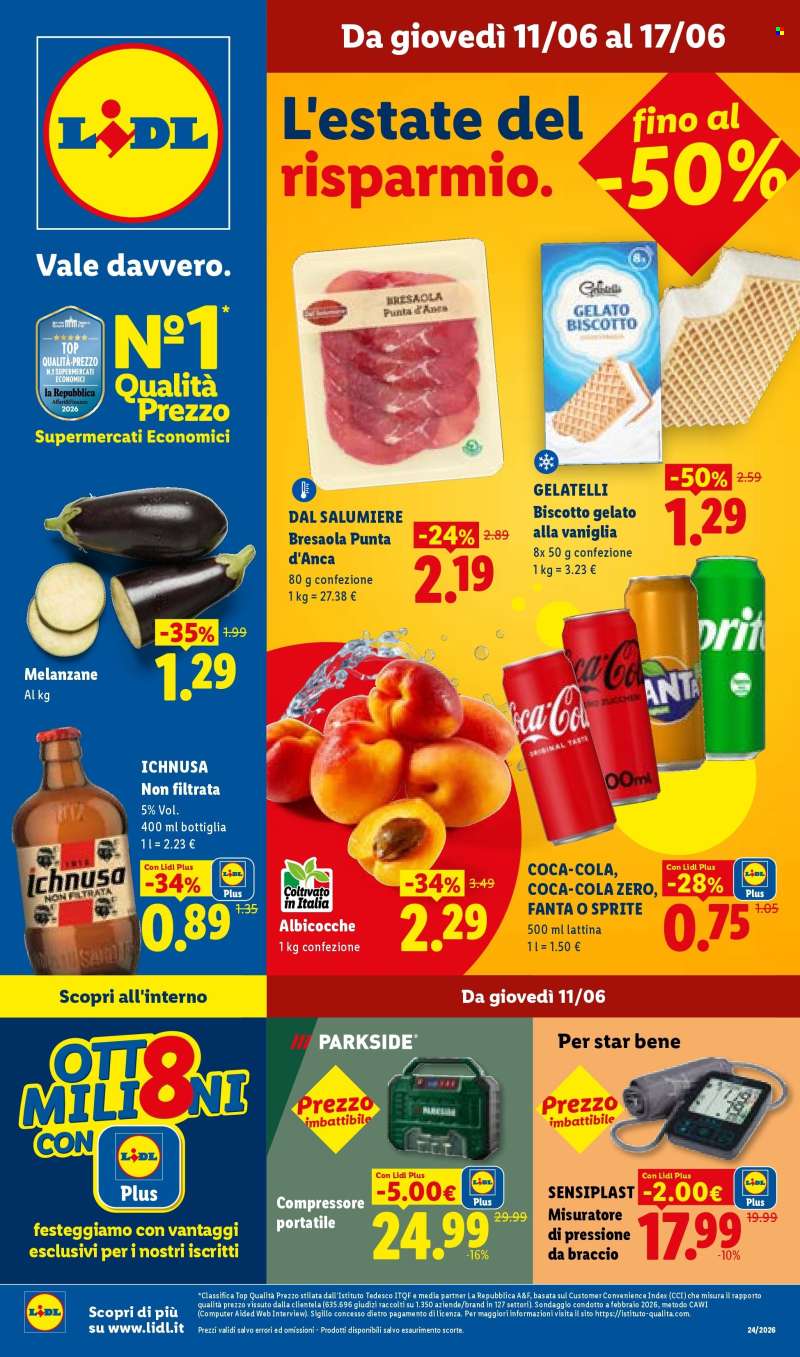 Volantino Lidl - 11/6/2026 - 17/6/2026.