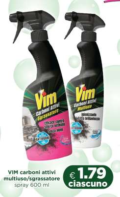 VIM carboni attivi multiuso/sgrassatore