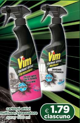 VIM carboni attivi multiuso/sgrassatore