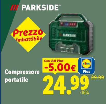 Compressore portatile