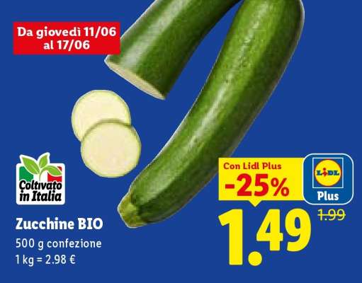 ZUCCHINE BIO