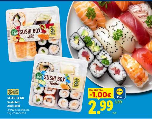 Sushi box Aki/Toshi