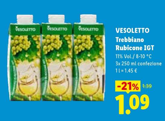 VESOLETTO Trebbiano Rubicone IGT