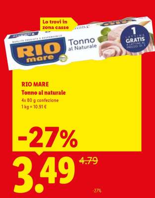 Rio Mare Tonno al naturale