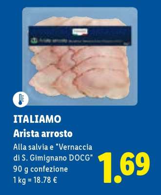 Italiano Arista arrosto
