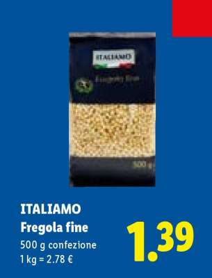 Italiamo Fregola fine