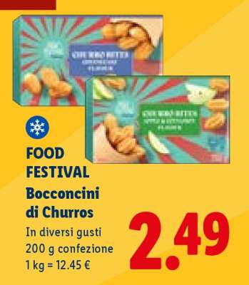 FOOD FESTIVAL Bocconcini di Churros