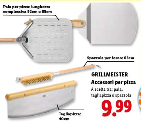 GRILLMEISTER Accessori per pizza