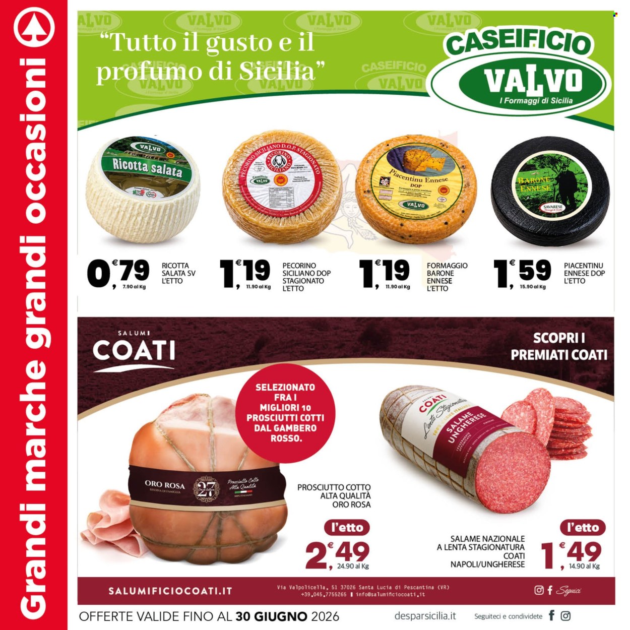Leták Eurospar - 7.6.2026 - 30.6.2026. Strana 2