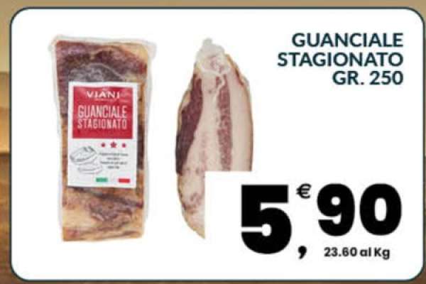 Guanciale stagionato